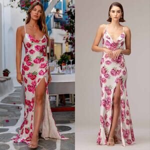 New Sau Lee Gabrielle Maxi Dress